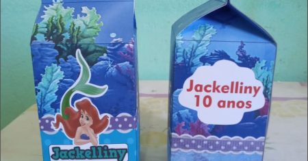 Como montar Caixinha milk personalizada de forma rápida