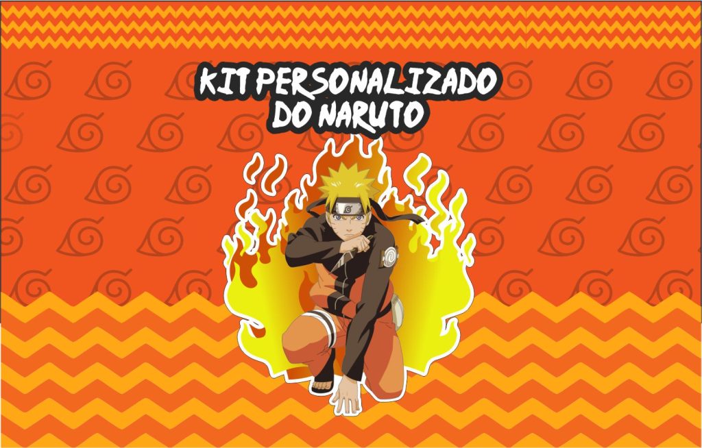 Kit Festa Naruto para Imprimir Grátis em Casa