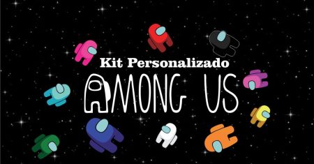 Kit Personalizado Among Us Totalmente Grátis e Pronto Para Imprimir.