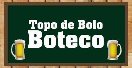 Topo de Bolo Boteco para imprimir vários modelos gratuito