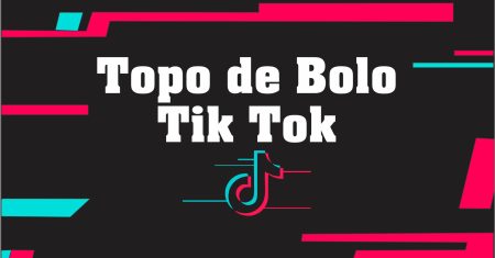 Topo de Bolo Tik Tok – 3 Modelos totalmente Gratuito