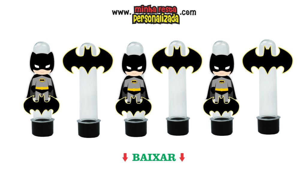 TAG TUBETE BATMAN 1024x565 - Topo de bolo Batman – Kit só um bolinho completo e gratuito