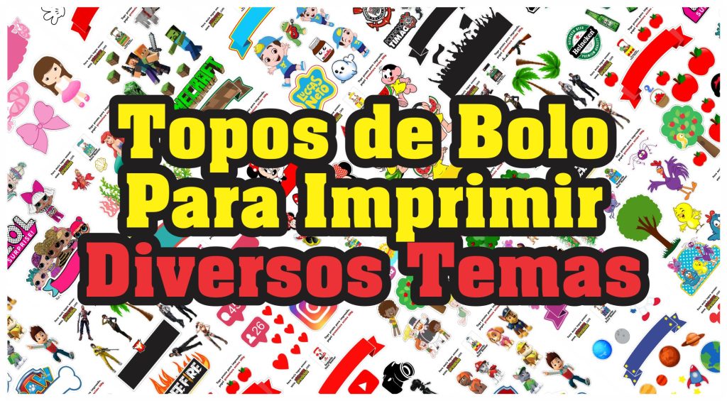 Topo Topper de bolo Maquiagem Personalizado 5