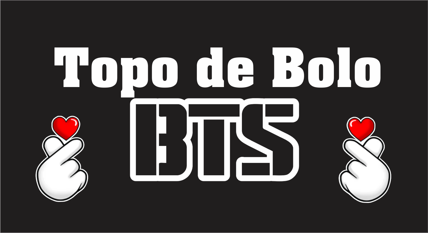 capa topo de bolo bts - Topo de Bolo BTS gratuito pronto para imprimir