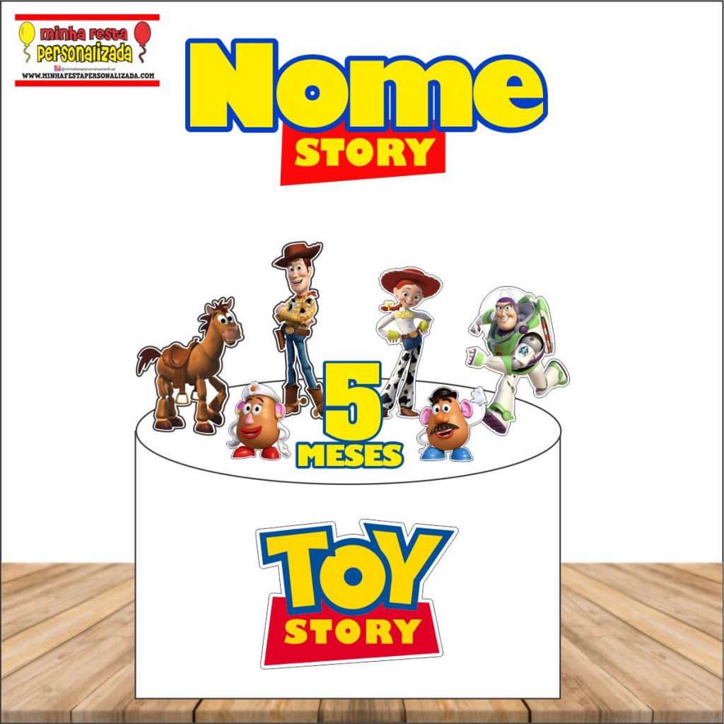 topo de bolo toy story 1024x1024 - Topo de Bolo Toy Story Para Imprimir Gratuito