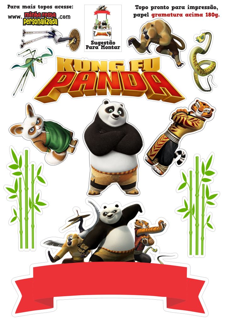 MODELO 03 16 725x1024 - Topos de bolo Kung fu Panda