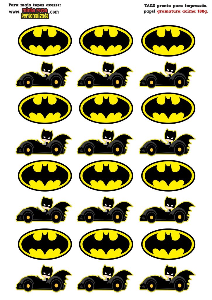 Tags Personalizadas do batman