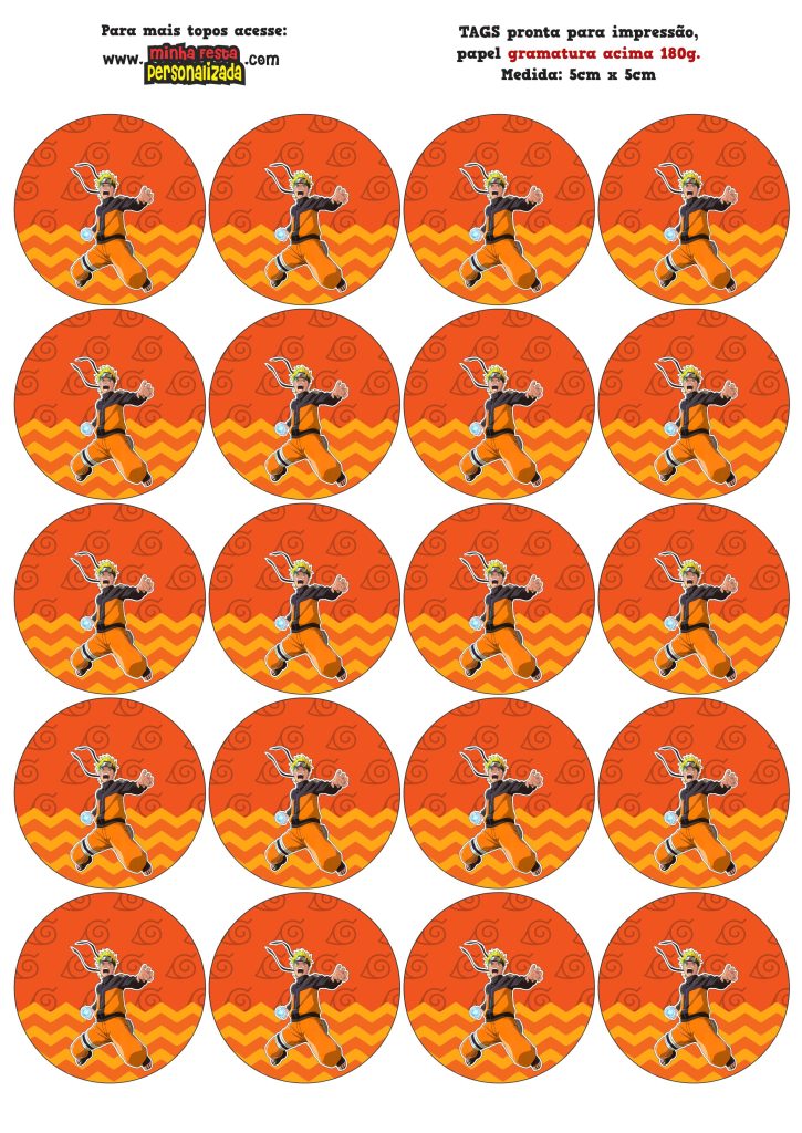 TAGS NARUTO PARA CUPCAKE 03 725x1024 - tags personalizadas do Naruto