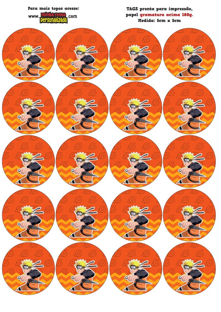 TAGS NARUTO PARA CUPCAKE 07 725x1024 - tags personalizadas do Naruto