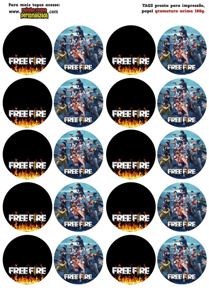 tags cupcake free fire 725x1024 - Tags do Free fire