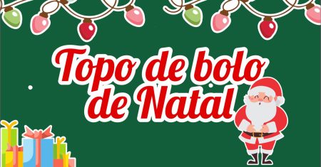 Topo de Bolo Natal Para Imprimir, totalmente gratuito