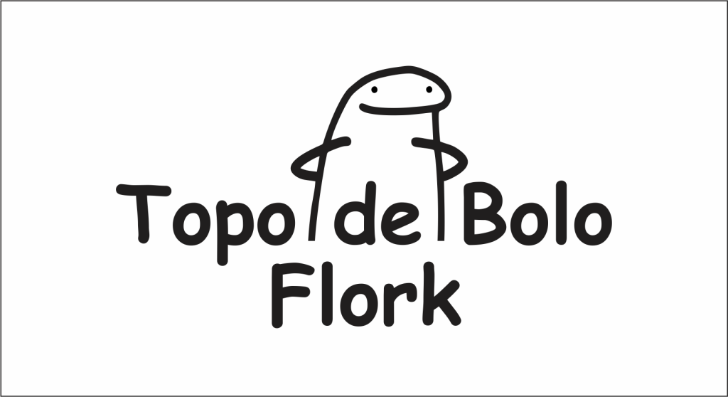 Topo de bolo flork meme para editar e imprimir grátis - Festa Free