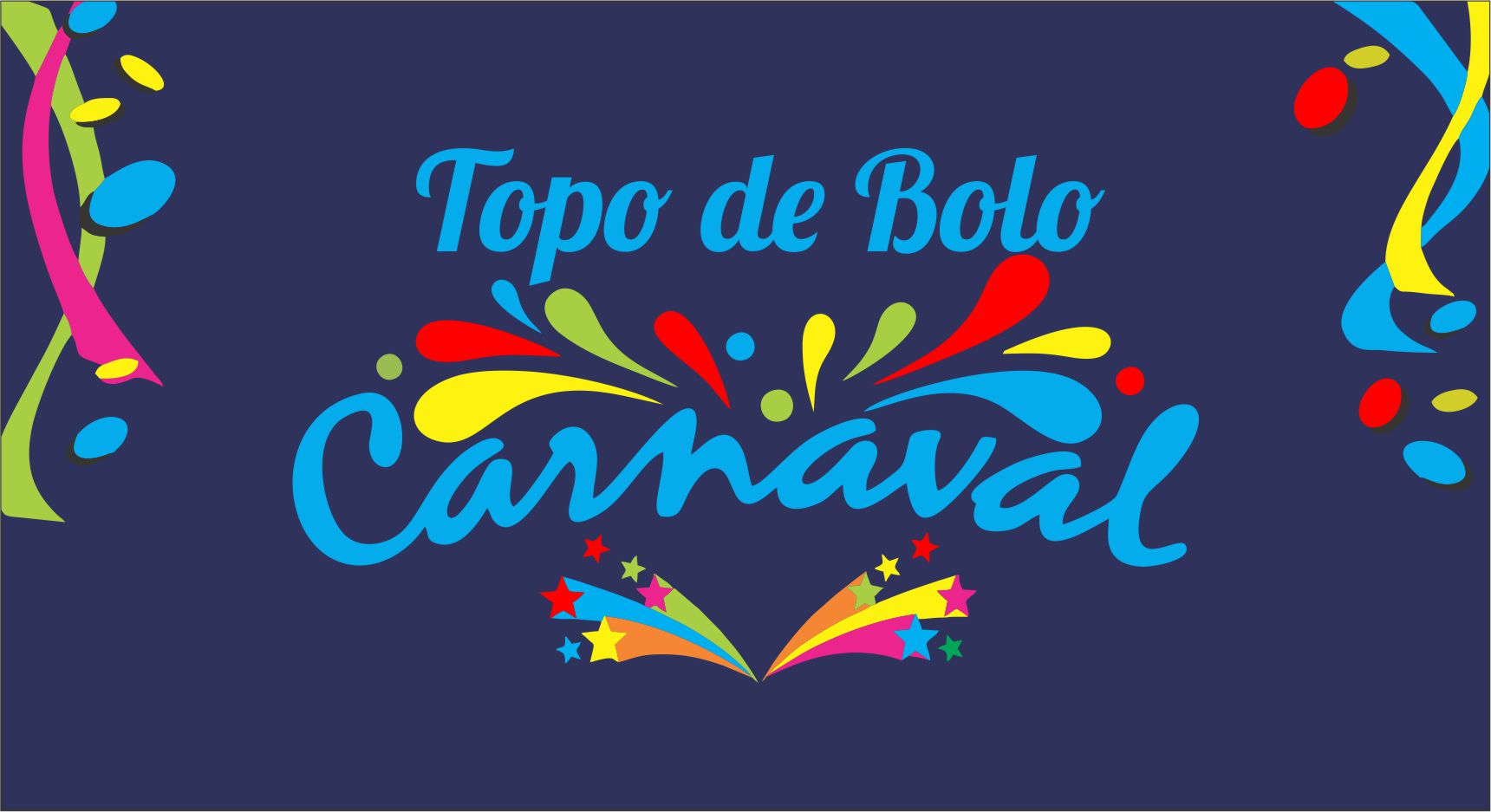 Capa topo de bolo carnaval - Topo de bolo Carnaval Para Imprimir Gratuito