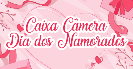 Caixa Câmera Dia dos Namorados Grátis Pronta Para Imprimir