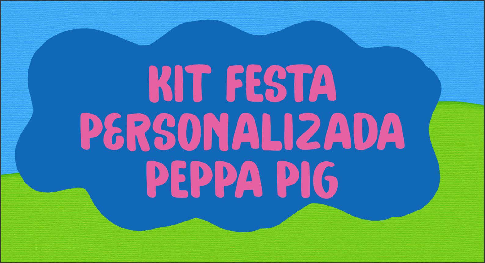 ArteMática - Festas Infantis e Presentes Personalizados: Para imprimir e  montar: Casa da Peppa Pig!