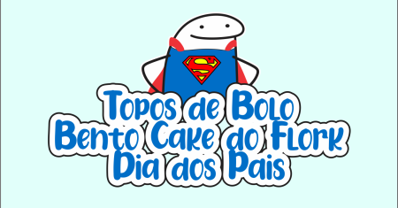 Topo Bento Cake Dia dos Pais Pronto Para Imprimir