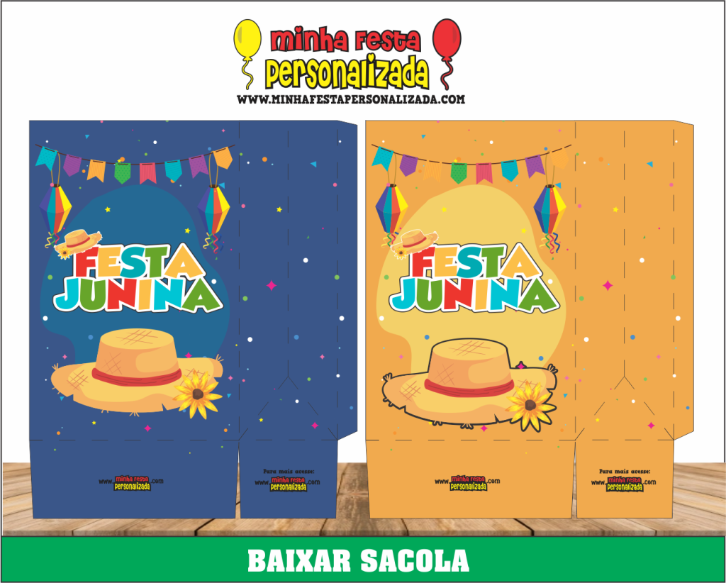 Sacolas festa junina para imprimir gratis 1024x822 - Sacola Festa Junina Para Imprimir Totalmente Gratuita