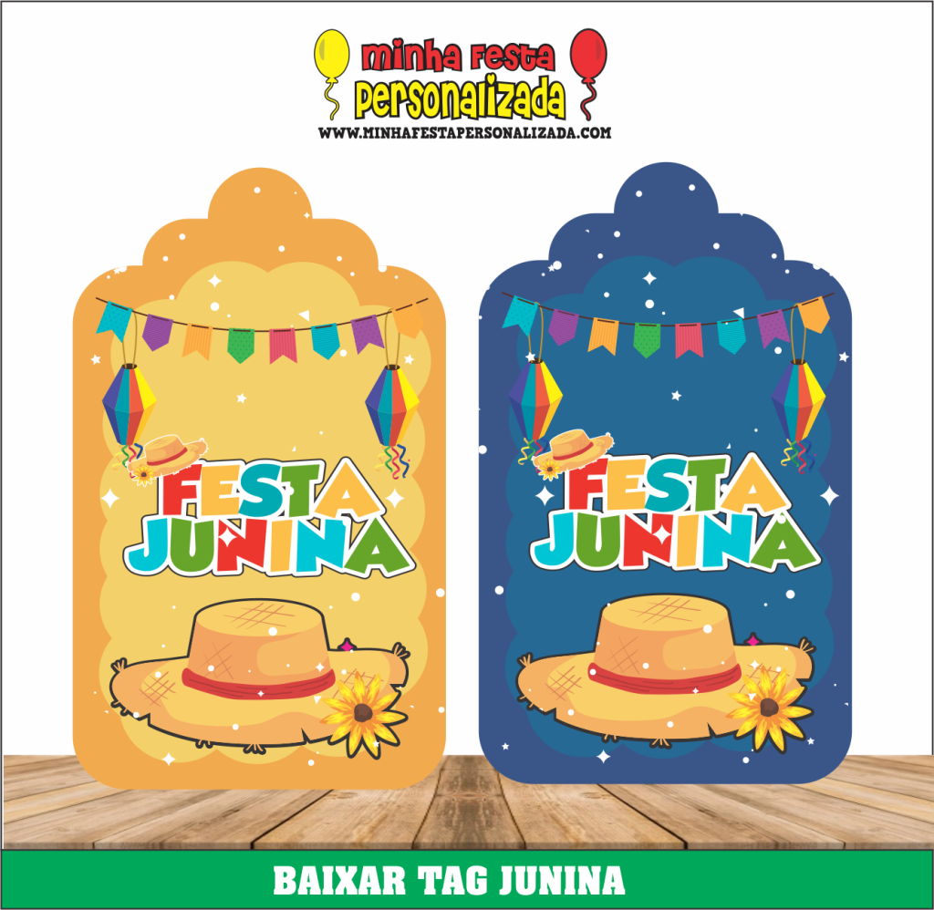 Baú da Web Festa Junina , etiquetas, adesivos e rótulos