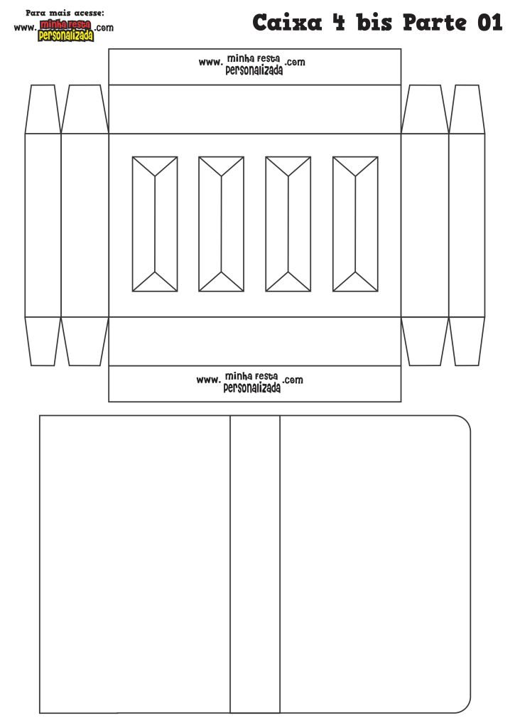 Molde Caixa 4 bis Transparente