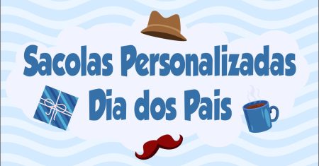 Sacola Personalizada Dia dos Pais Para Imprimir Grátis