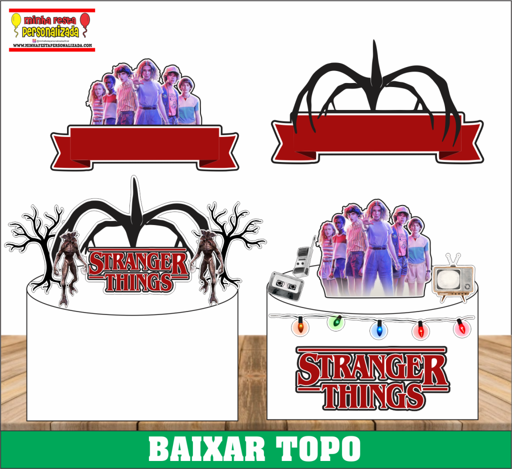 Topo de Bolo Stranger Things Para Imprimir 1024x938 - Topo de Bolo Stranger Things Para Imprimir Grátis