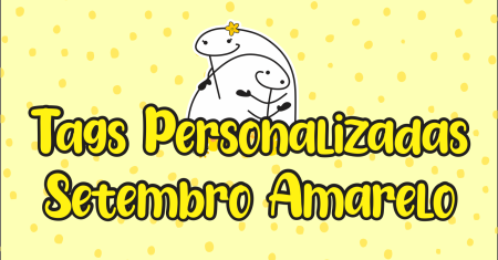 Tags do flork Setembro Amarelo Pronto Para Imprimir
