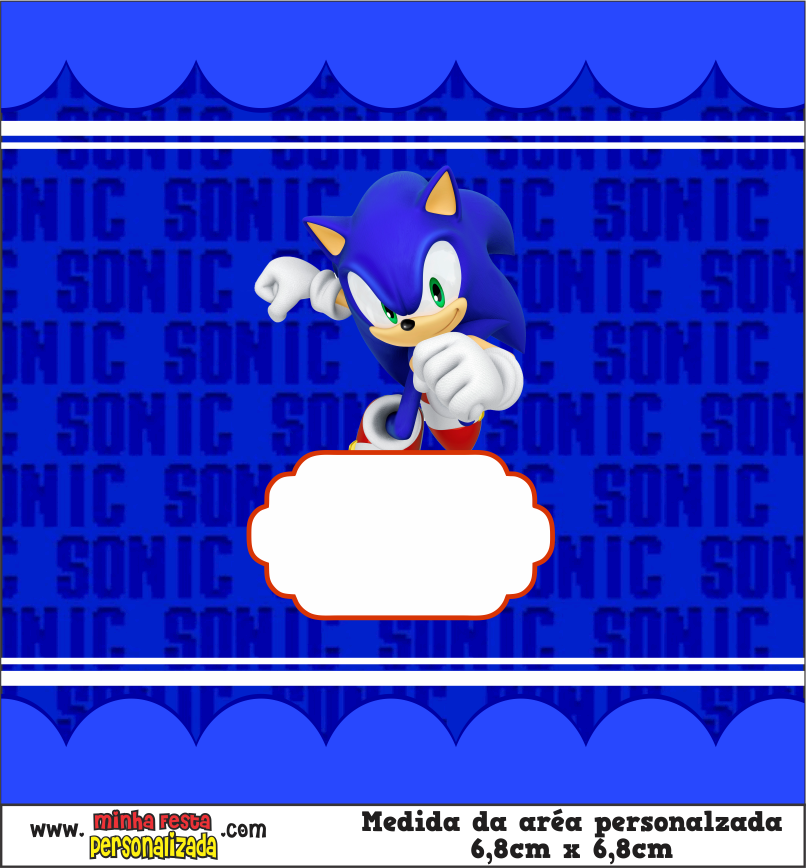 Logo Personalizado - Sonic