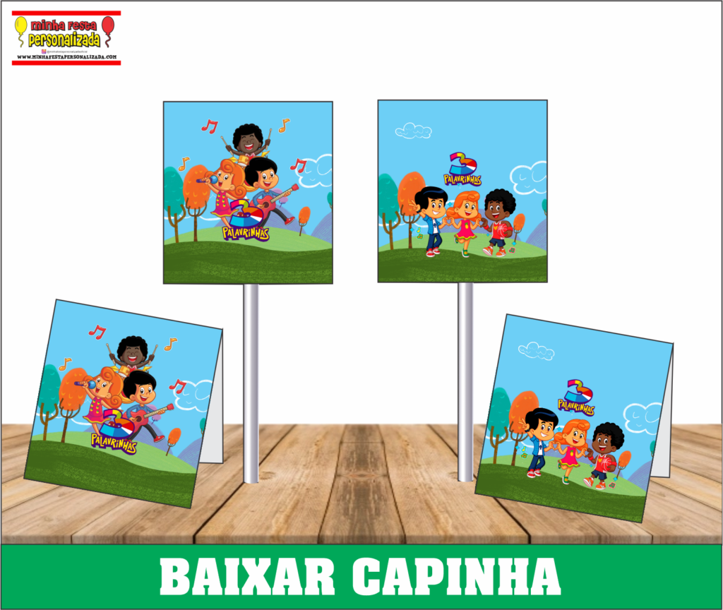 3 PALAVRINHAS 1024x864 - Capa pirulito personalizado diversos temas prontos&nbsp; para imprimir