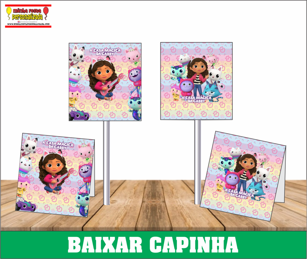 A CASA MAGICA DA GABBY 1024x864 - Capa pirulito personalizado diversos temas prontos&nbsp; para imprimir