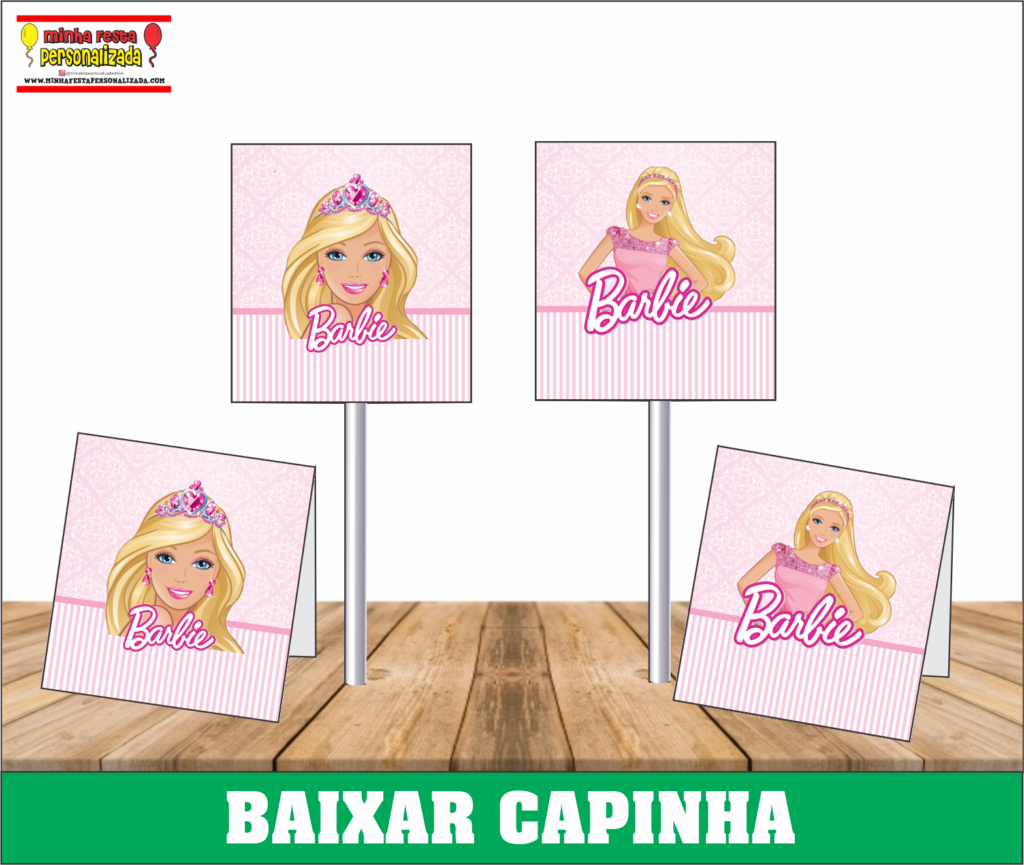 BARBIE 1024x865 - Capa pirulito personalizado diversos temas prontos&nbsp; para imprimir