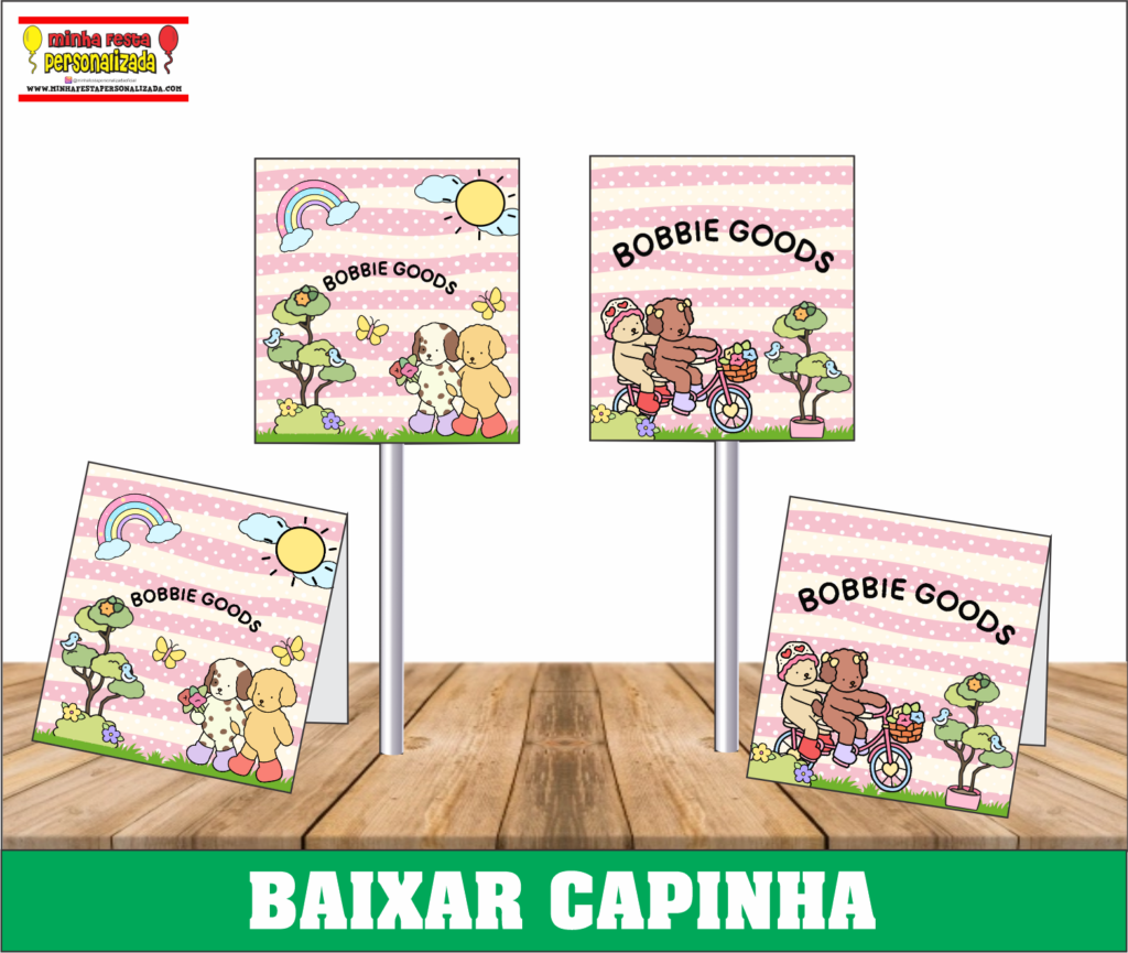 BOBBIE GOODS 1024x865 - Capa pirulito personalizado diversos temas prontos&nbsp; para imprimir
