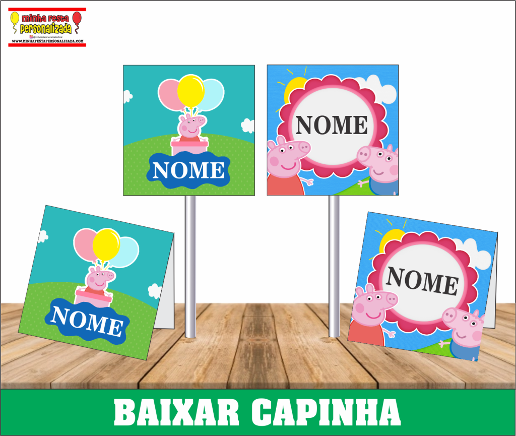 CAPAS PIRULITOS PEPPA PIG 1024x865 - Capa pirulito personalizado diversos temas prontos  para imprimir