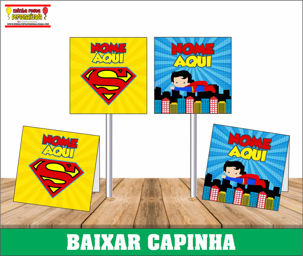 CAPAS PIRULITOS SUPER MAN BABY 1024x865 - Capa pirulito personalizado diversos temas prontos  para imprimir