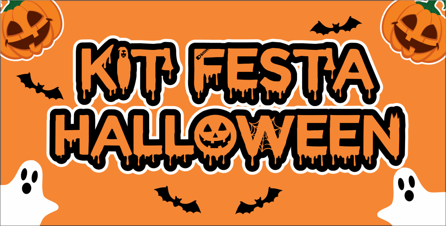 Kit festa Halloween completo pronto para imprimir
