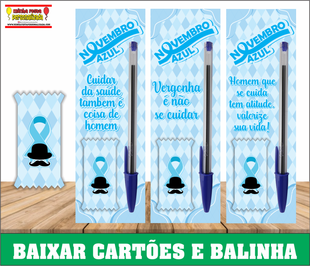 CARTAO NOVEMBRO AZUL PARA CANETA E BALA 1024x880 - Cartão Novembro Azul Para Caneta e Balas Gratuito