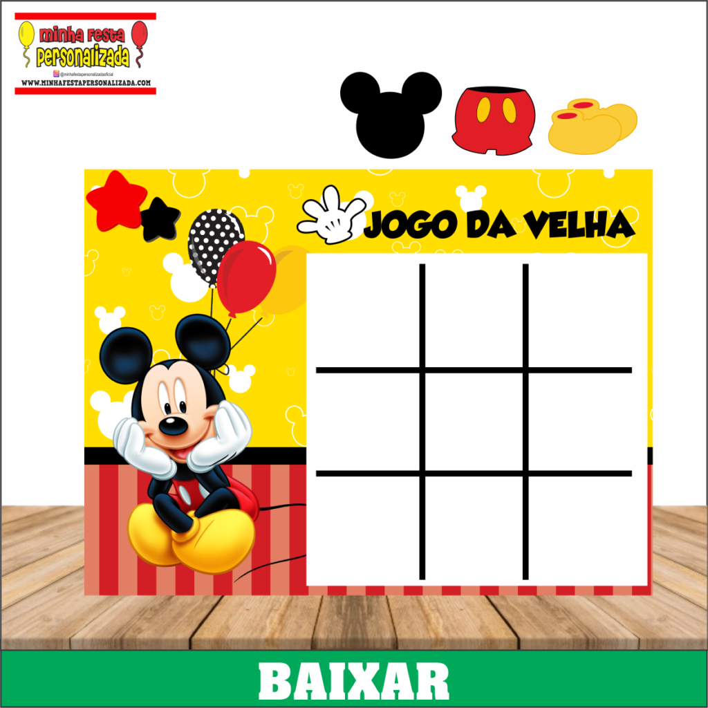 JOGO DA VELHA – Coração – Printkids