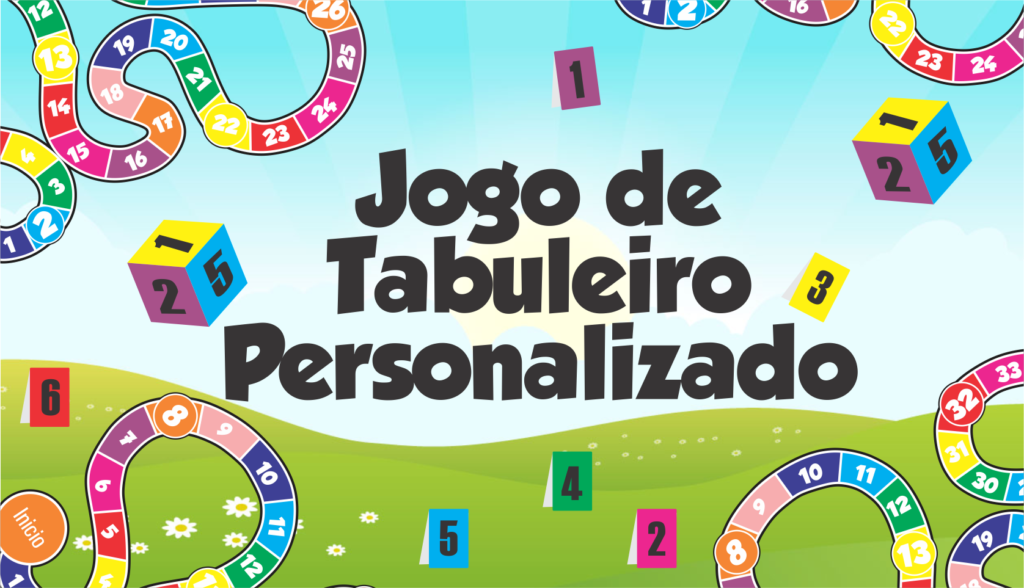 Jogo de tabuleiro infantil