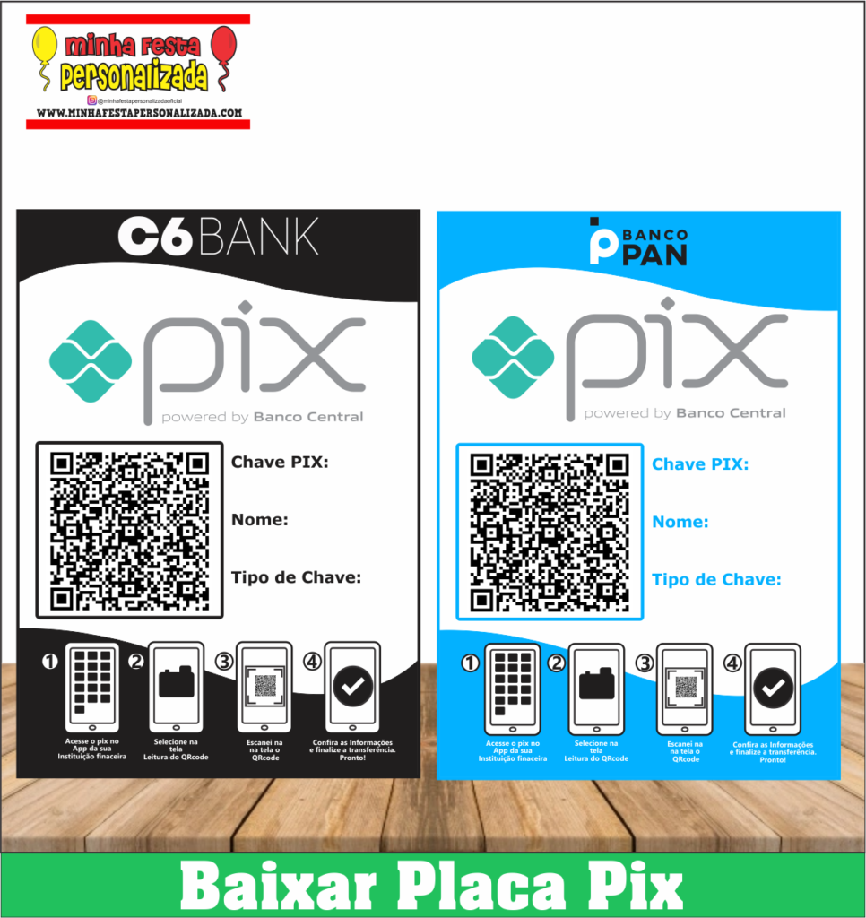 PLACA PIX PERSONALIZADA MODELO 03 966x1024 - Placa Pix Personalizada de Bancos Para Imprimir