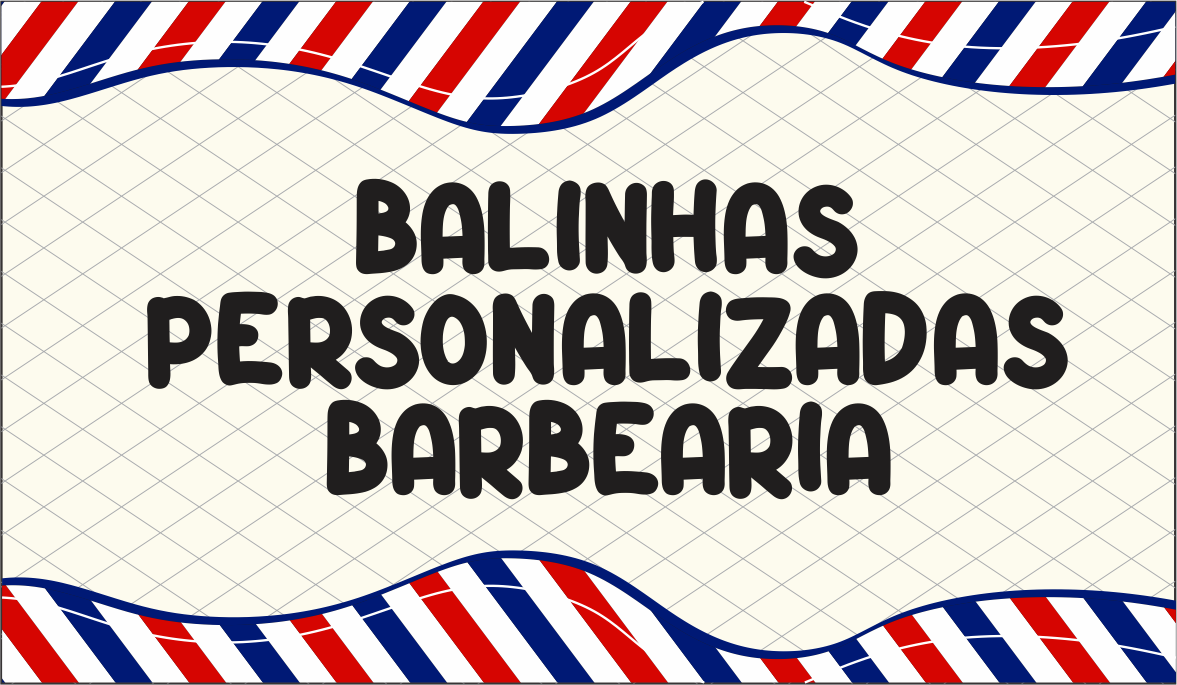 CAPA BALINHAS PERSONALIZADAS BARBEARIA - Balinha Personalizada Barbeiro Para Imprimir Gratuito