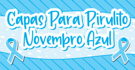 Capas Para Pirulito Novembro Azul Pronto Para Imprimir
