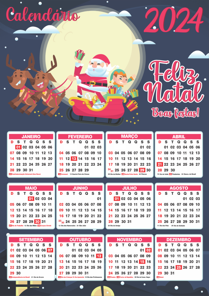 CALENDARIO NATAL 2024 GRANDE 02 724x1024 - Calendários de Natal 2024 modelos 02