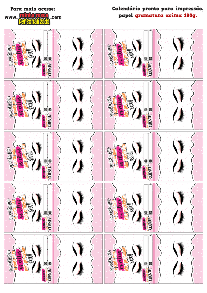 MINI CALENDARIOS 2024 LASH DESIGNER 01 725x1024 - Mini Calendários Lash Designer