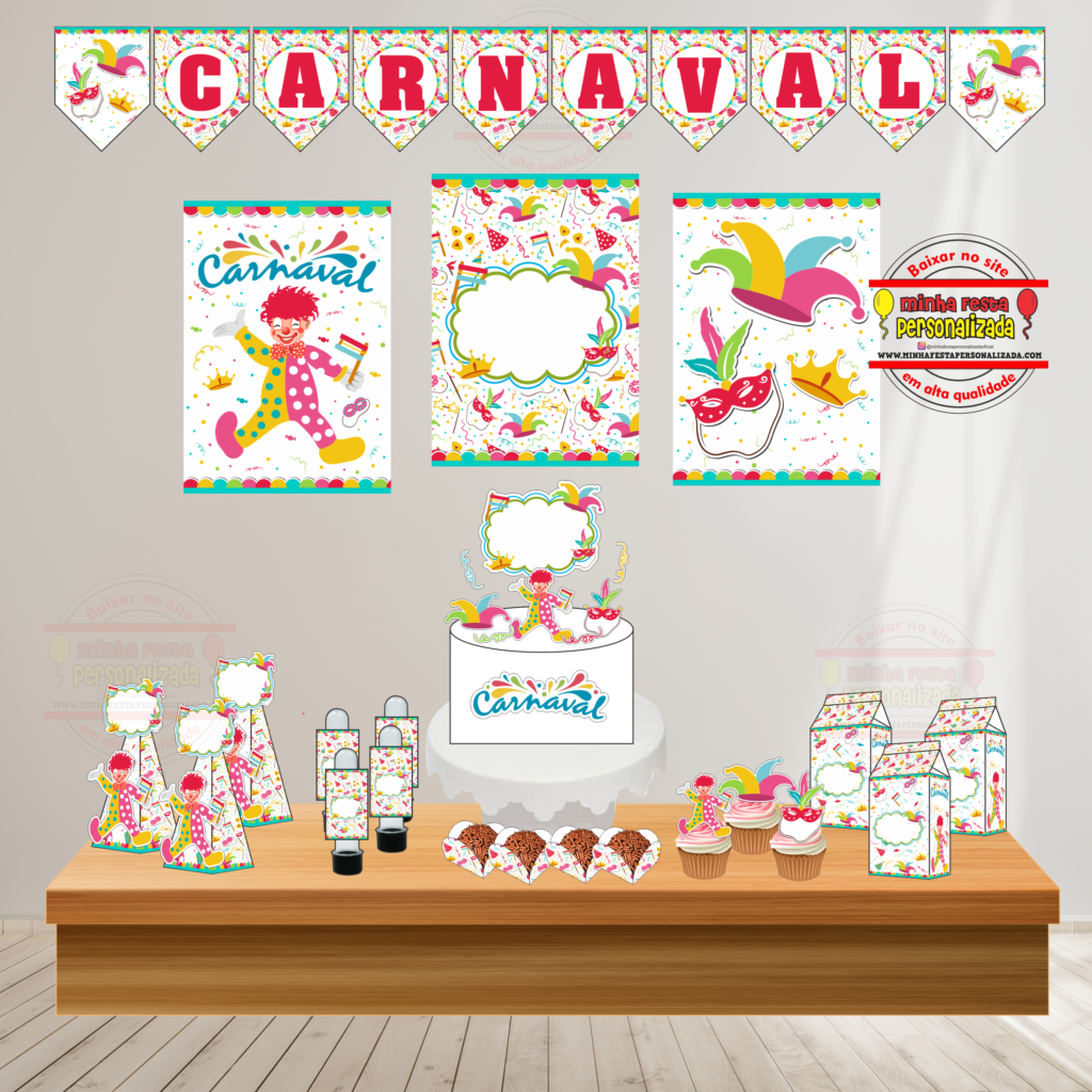 Kit Festa Carnaval Completo