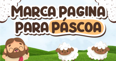 Marca Pagina Para Páscoa Pronto Para Imprimir Grátis