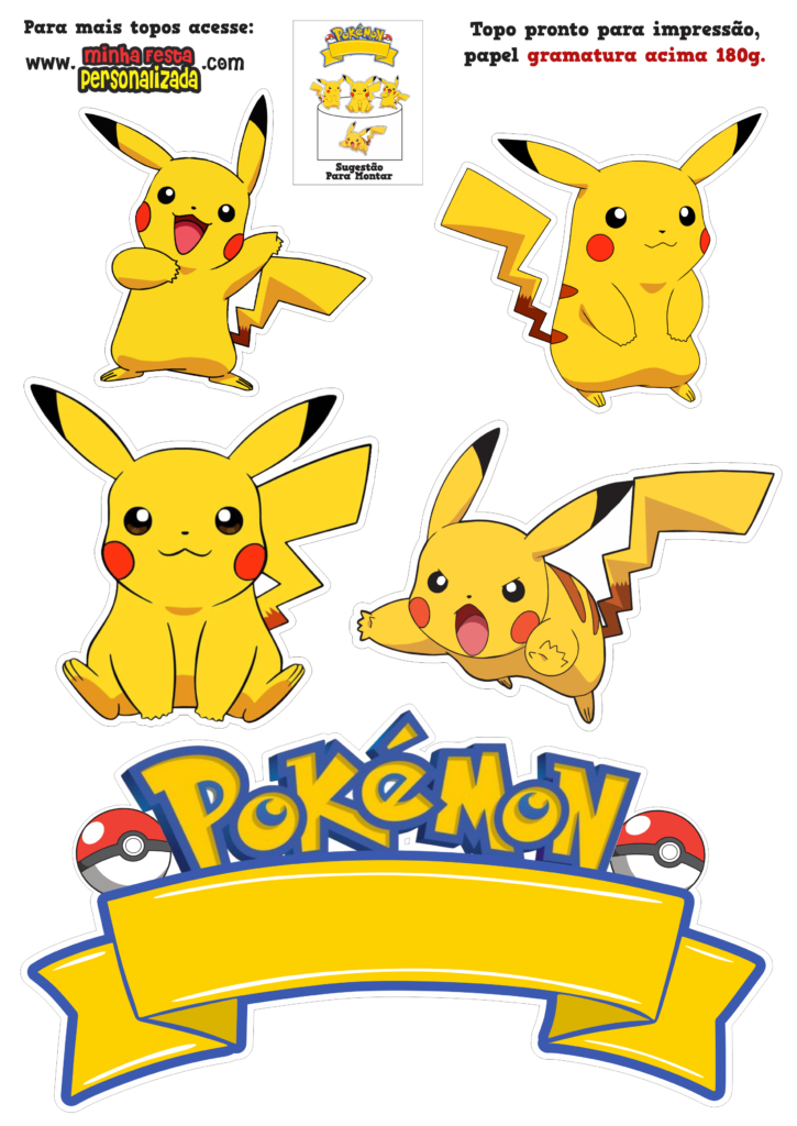 modelo 04 1 725x1024 - Topo de bolo pokemon modelo 02