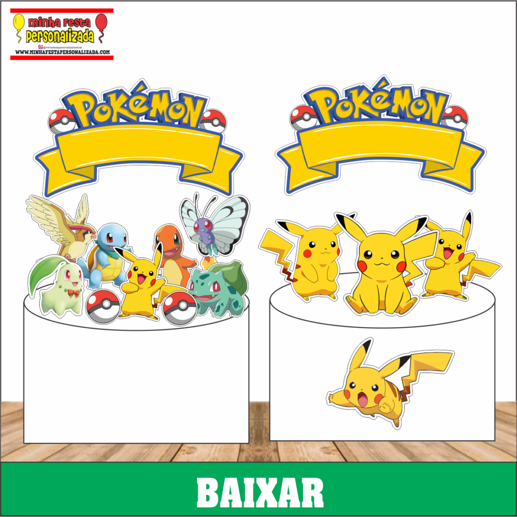 Ideias De Bolo Pikachu Arquivos Topo Bolo Pokemon Topo E Corte