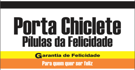 Porta Chiclete Pílulas da Felicidade Para Imprimir Gratuito