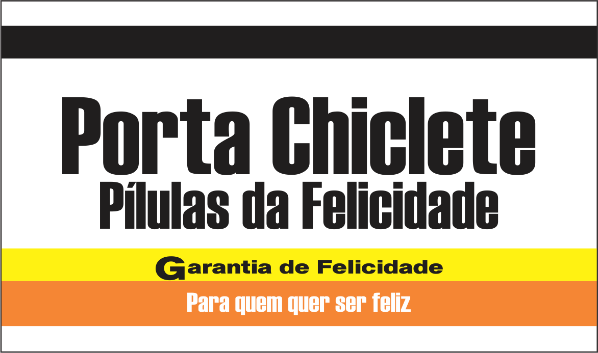 CAPA PORTA CHICLETE PILULA DA FELICIDADE - Porta Chiclete Pílulas da Felicidade Para Imprimir Gratuito