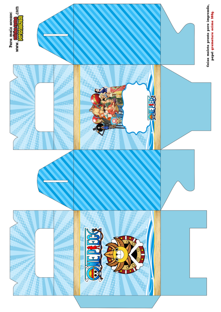 CAIXA MALETA ONE PIECE 1 725x1024 - Caixa Maleta Personalizada One Piece