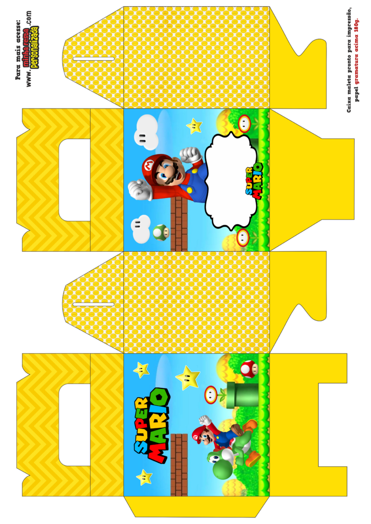 CAIXA MALETA SUPER MARIO 725x1024 - Caixa Maleta Personalizada Mario Bros